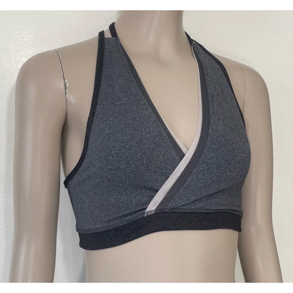 Lululemon Athletica Two Toned Grey Sports Bra